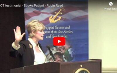 HBOT testimonial – Stroke Patient – Robin Read