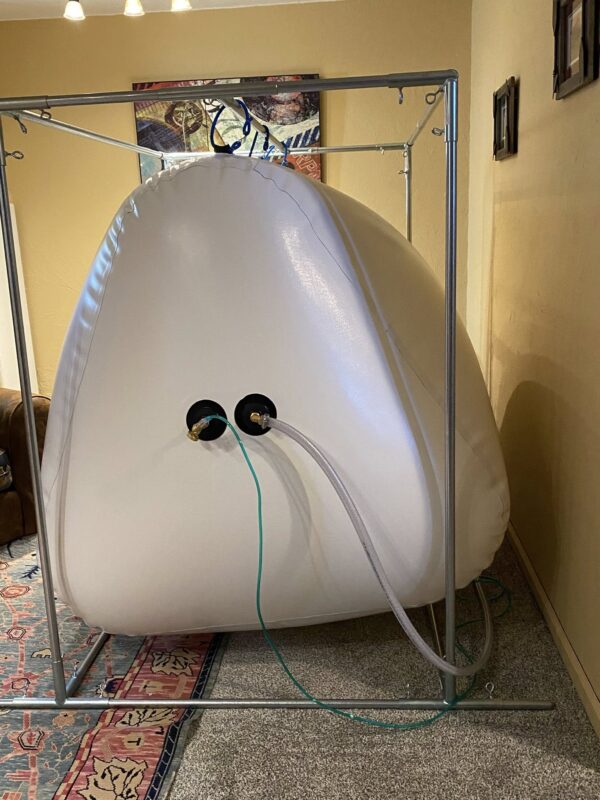 Newtowne Military 54 inch Tent Hyperbaric Chamber - USA MADE AFFORDABLE! – Reclinable Vertical Chamber - Image 9