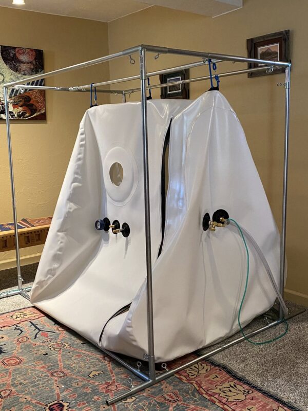 Newtowne Military 54 inch Tent Hyperbaric Chamber - USA MADE AFFORDABLE! – Reclinable Vertical Chamber - Image 8
